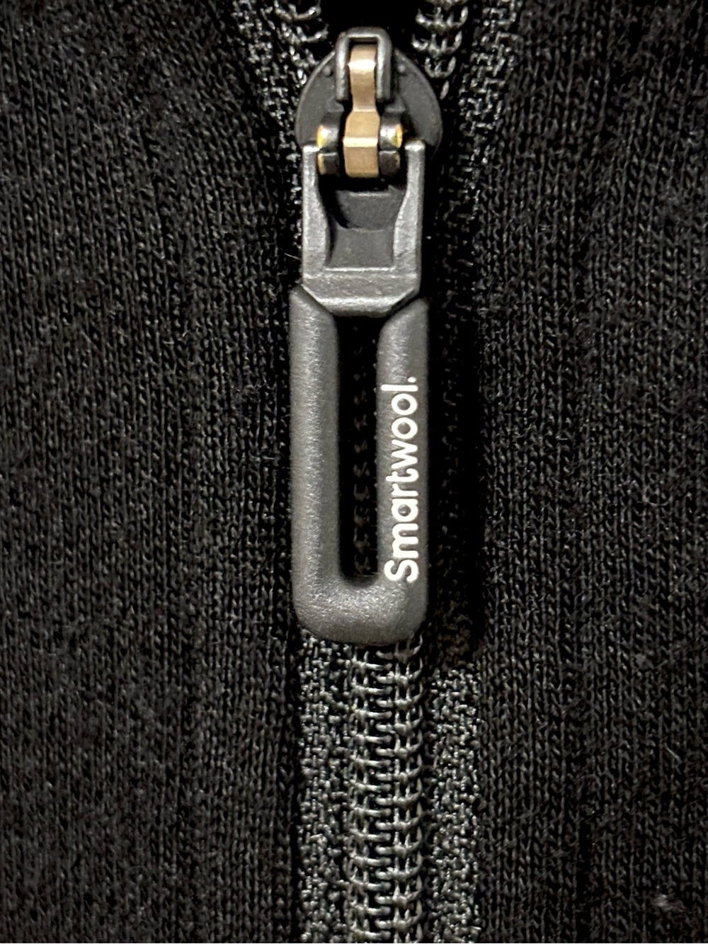 Smartwool Merino 250 Black 1/4 Zip Thermal Base Layer 100% Merino Wool Women’s L - Picture 3 of 5